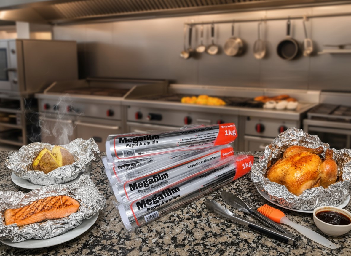 Rollo de Aluminio - Usos